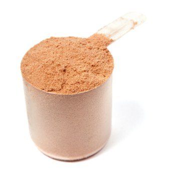 En scoop proteinpulver