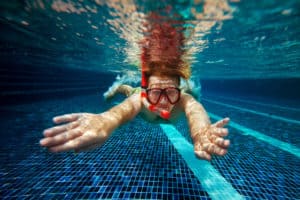 svoemmesnorkel til at traene svoemning indenfor